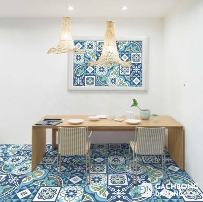 Gạch bông kiến trúc cổ điển, thơ mộng