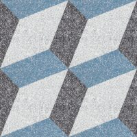 Gạch bông CTS TE-13.5(4-10-13) - 4 viên - Encaustic cement tile CTS TE-13.5(4-10-13) - 4 tiles