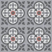 Gạch bông CTS TE-15.1(4-5-9-13-32) - 16 viên - Encaustic cement tile CTS TE-15.1(4-5-9-13-32) - 16 tiles
