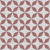 Gạch bông Terrazzo CTS TE-170.2(4-62) 9 Gạch bông CTS TE-170.2(4-62) - 16 viên - Encaustic cement tile CTS TE-170.2(4-62) - 16 tiles