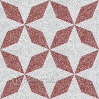 Gạch bông CTS TE-170.2(4-62) - 4 viên - Encaustic cement tile CTS TE-170.2(4-62) - 4 tiles