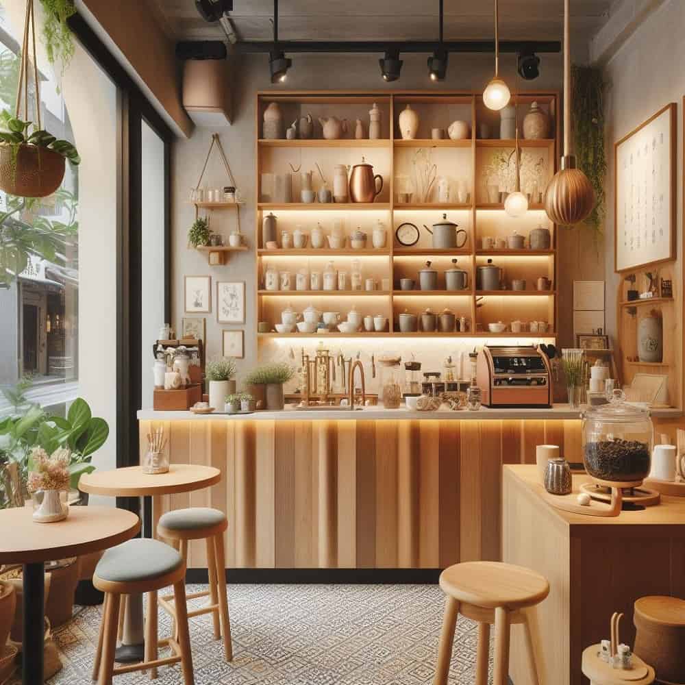 Cận cảnh họa tiết gạch bông phù hợp cho quán trà cần vẻ tinh tế và dễ phối.